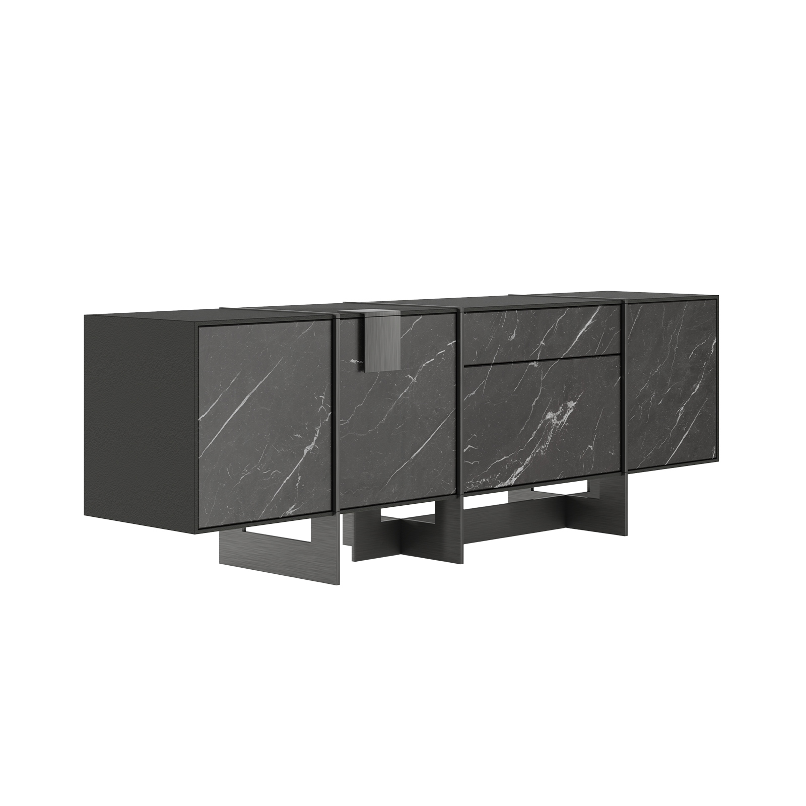 Coloma Sideboard side view Coloma Sideboard side view