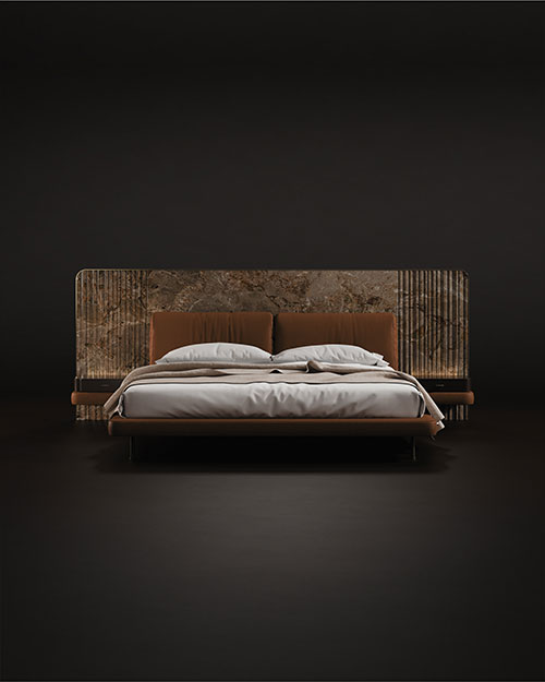 Colorado Bed by Porus Studio