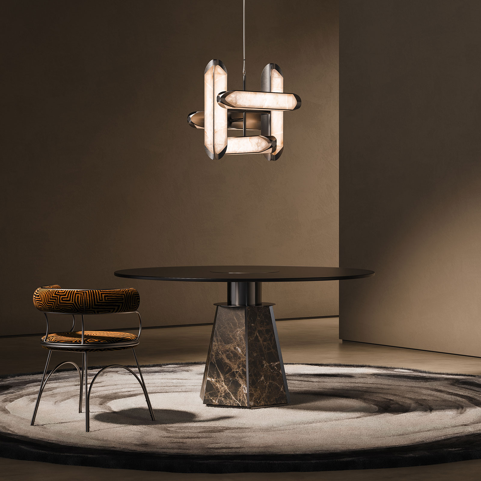 Texas Dining Table and Austin Dining Chair