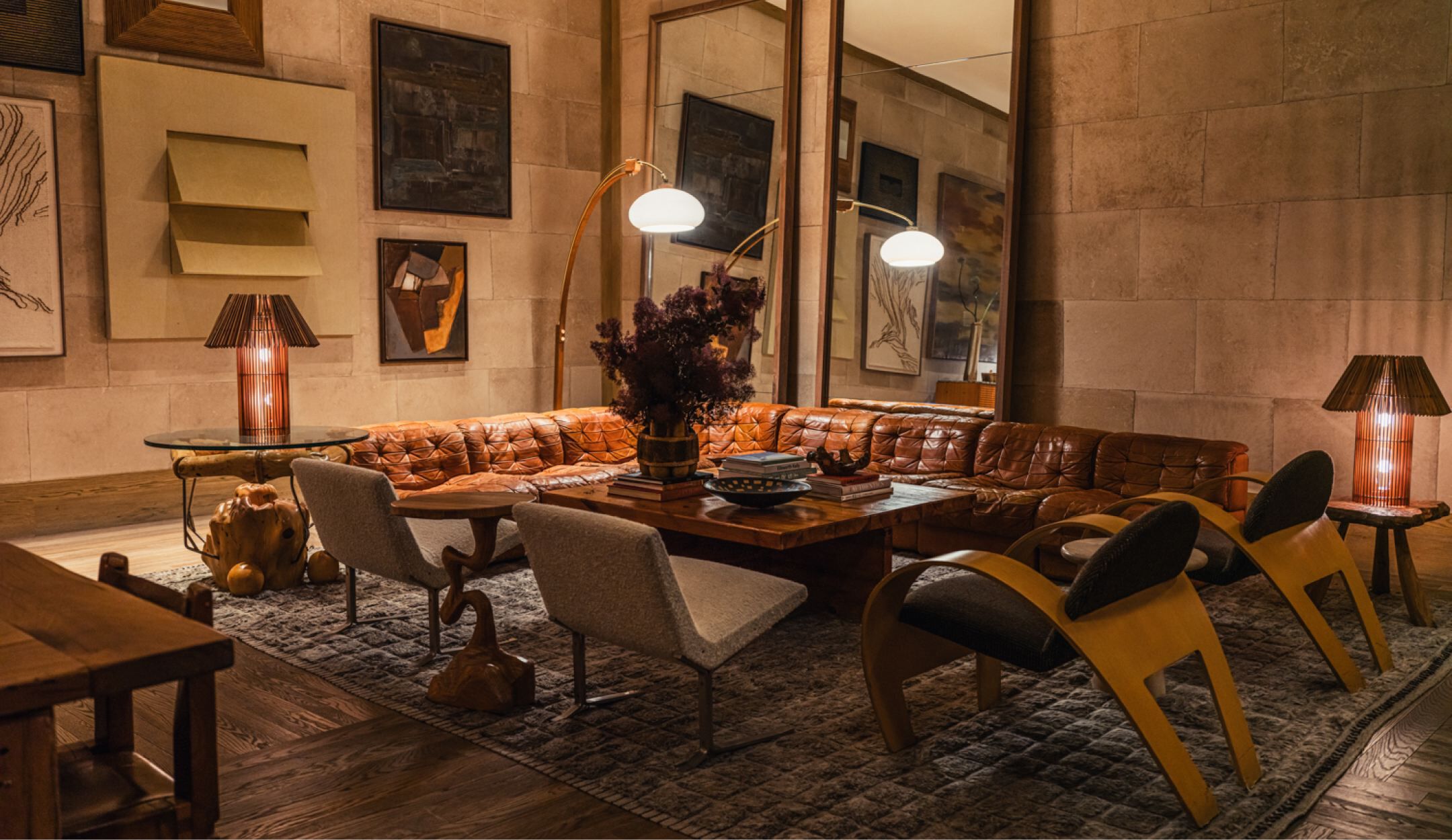 Canela Lounge By Kelly Wearstler Contemporary Interior Designers