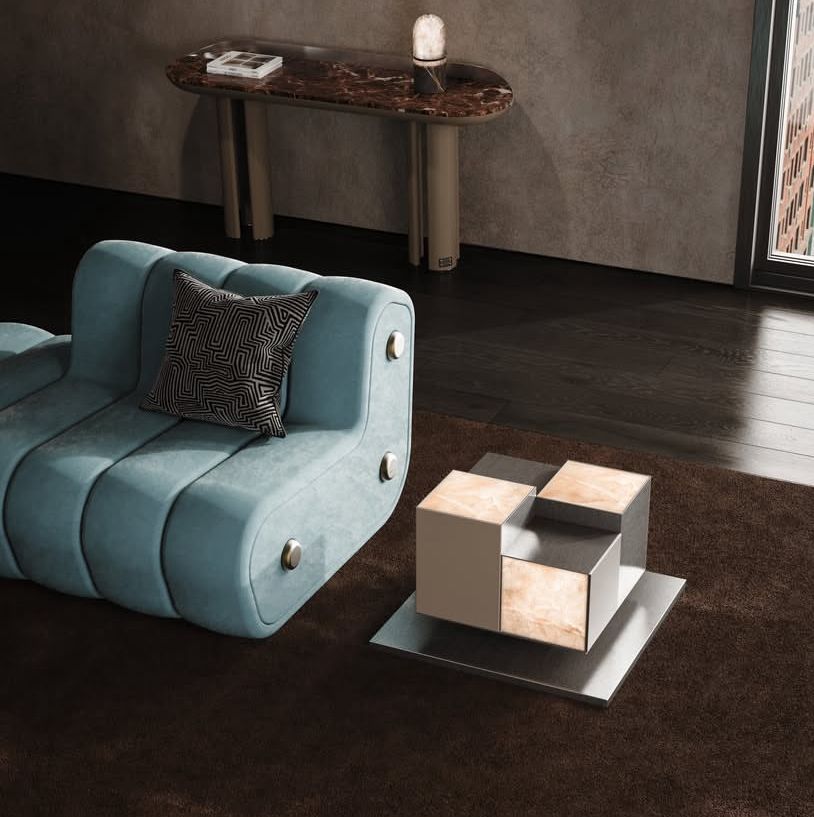 Hudson Side Table By Porus Studio Kelly Wearstler