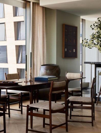 One High Line Apartment, New York By Dan Fink Contemporary Interior Designers