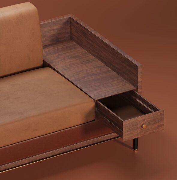 Asheville Sofa By Porus Studio Nature Inspired Design