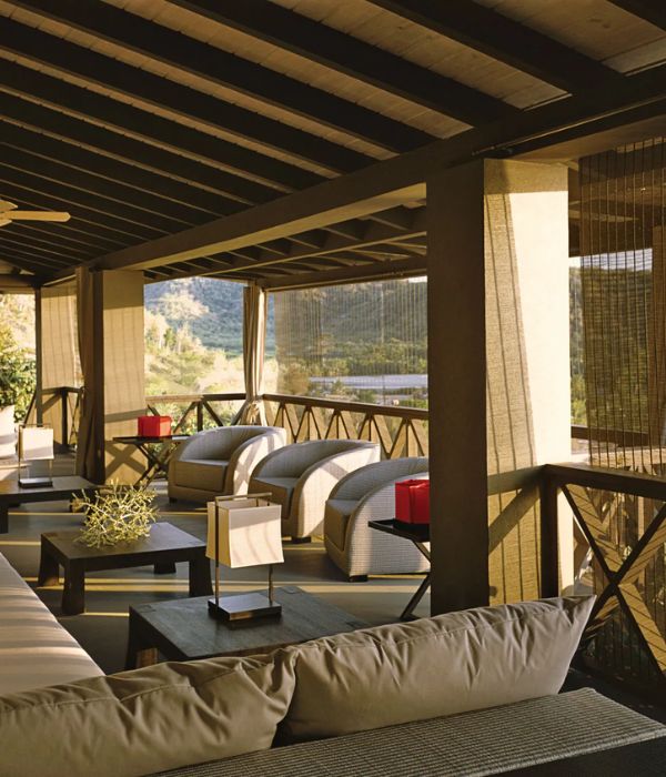 Cliffside villas in Antigua Giogio Armani