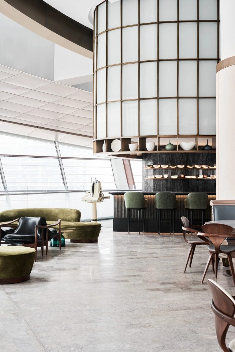 Dubai Opera restaurant interiors