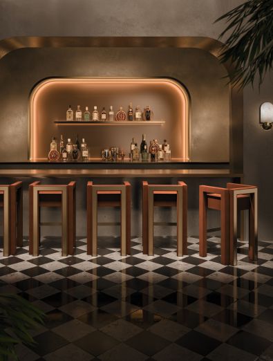 Mirage Bar Stools By Porus Studio