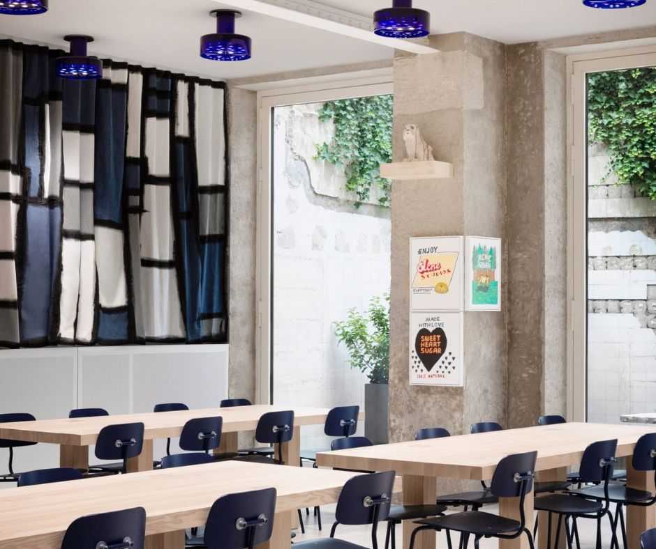 Acne Studios Paris HQ Canteen