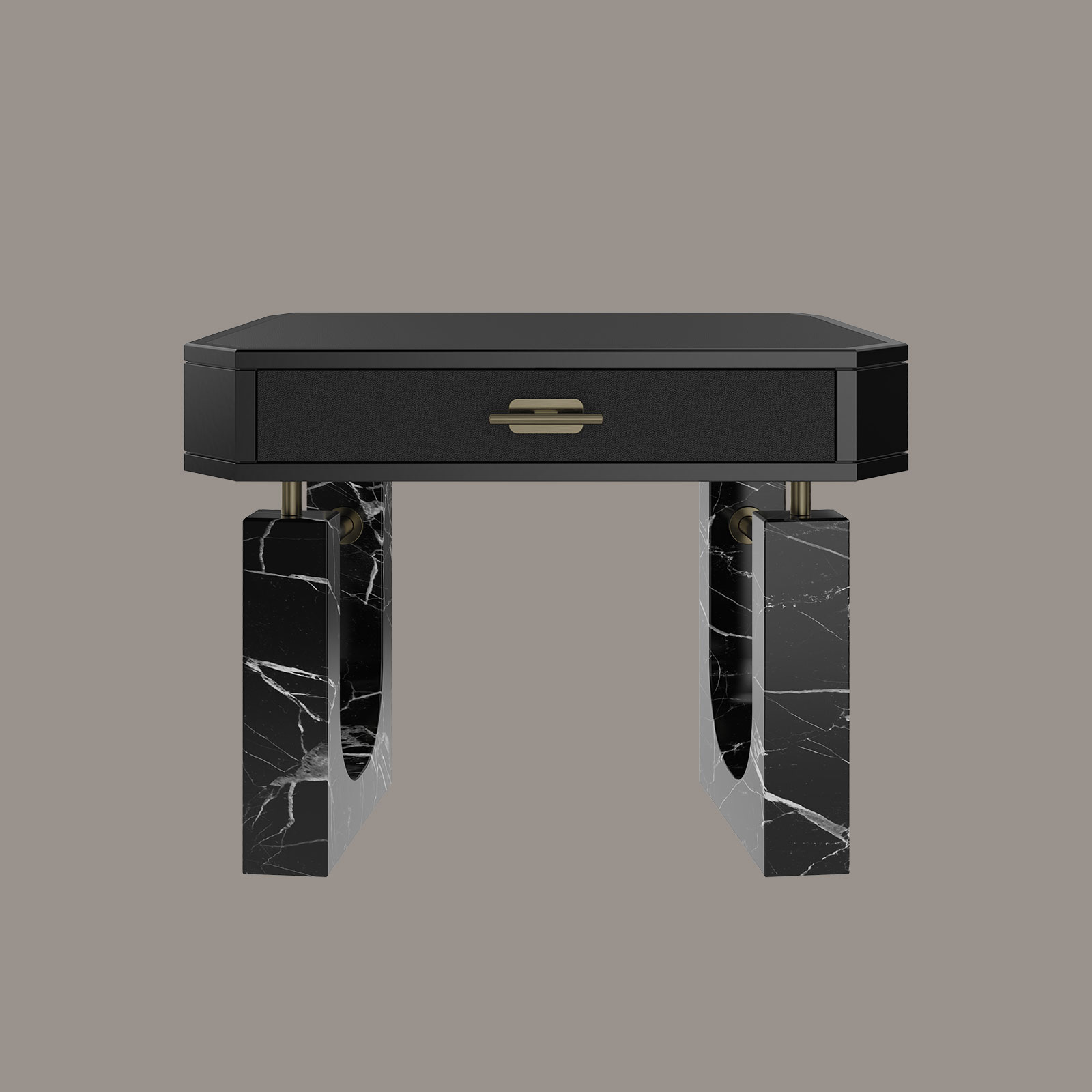 Lincoln Black Nightstand Lincoln Black Nightstand