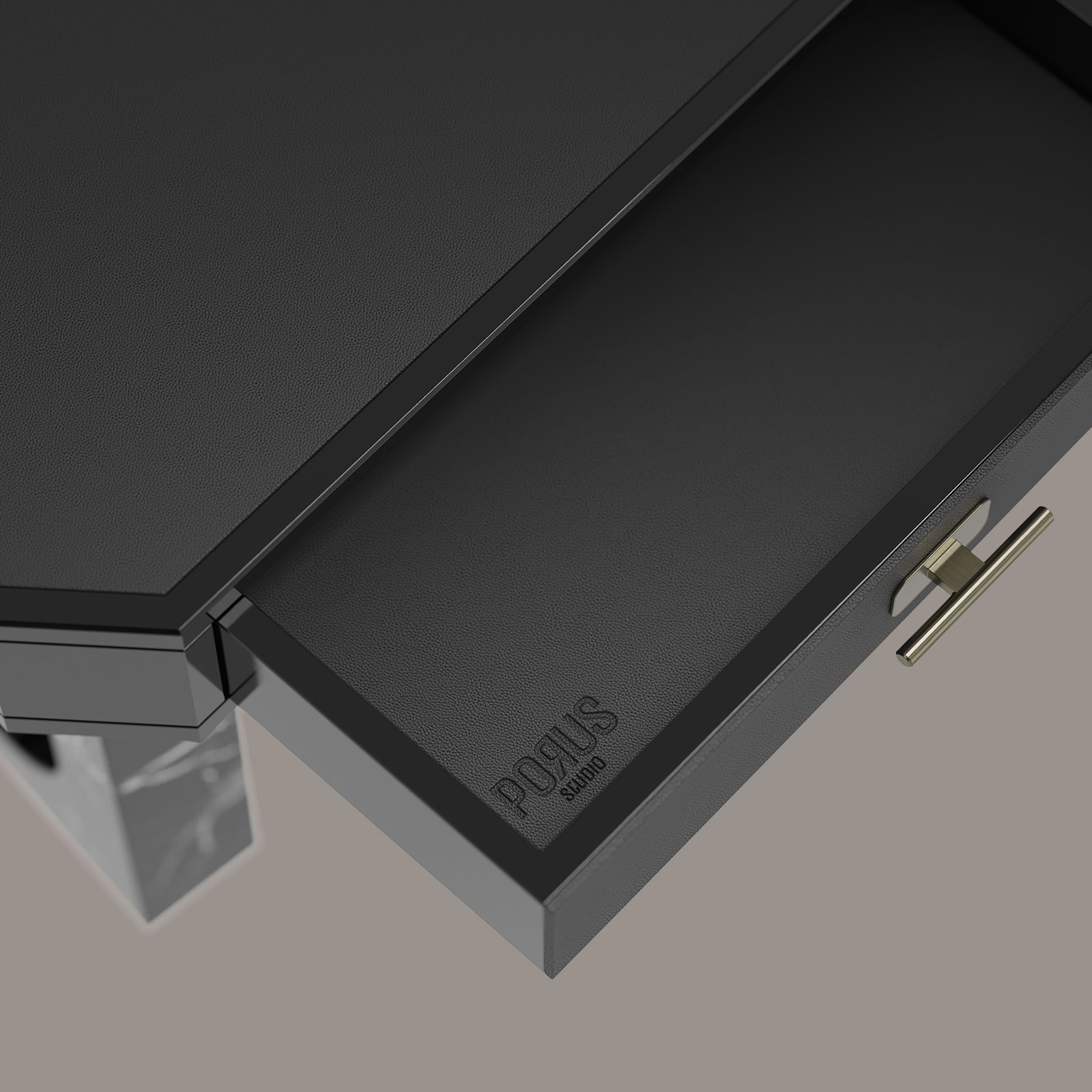 Lincoln Nightstand drawer detail Lincoln Nightstand drawer detail