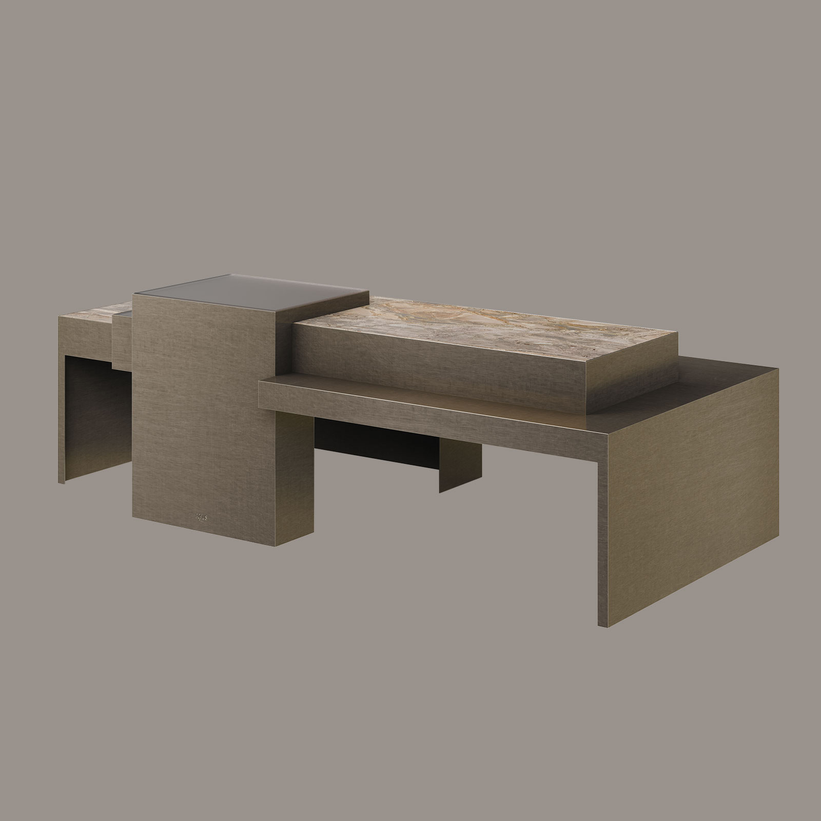Square Center Table with different finishes Square Center Table with different finishes