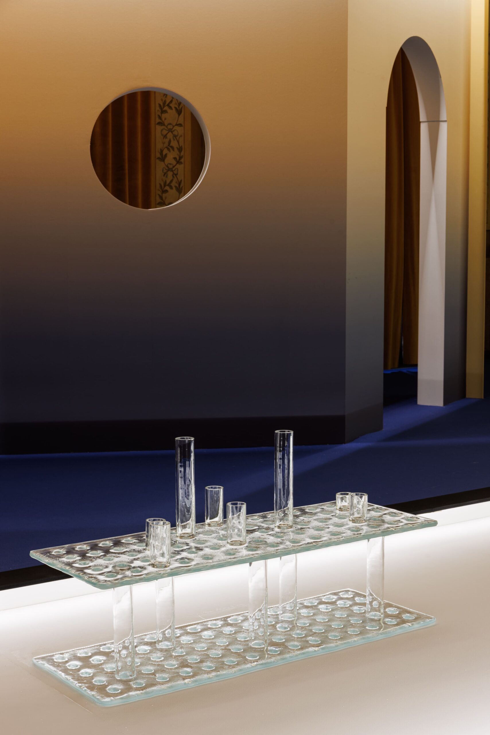 Optô Table for WonderGlass By Vincent Van Duysen