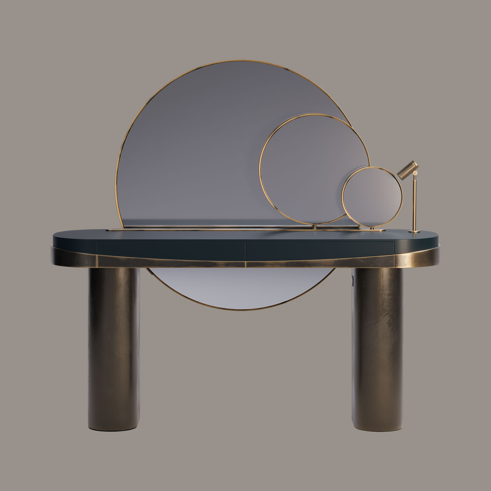 Aldrich Dressing Table front view Aldrich Dressing Table front view