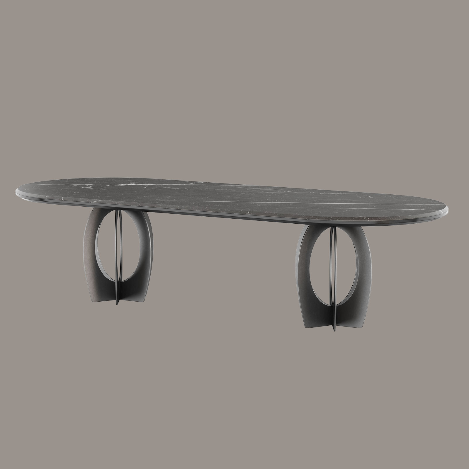 Boulder Oval Dining Table Boulder Oval Marble Dining Table