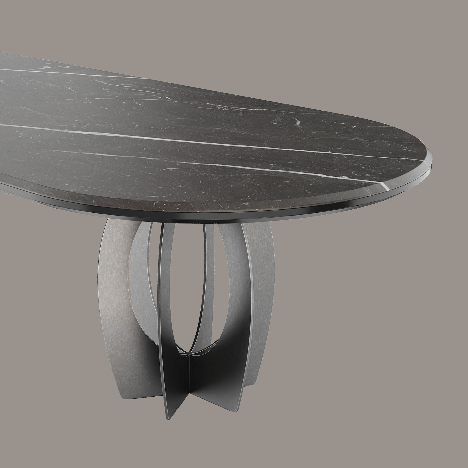 Boulder Oval Dining Table Boulder Oval Dining Table, top table detail