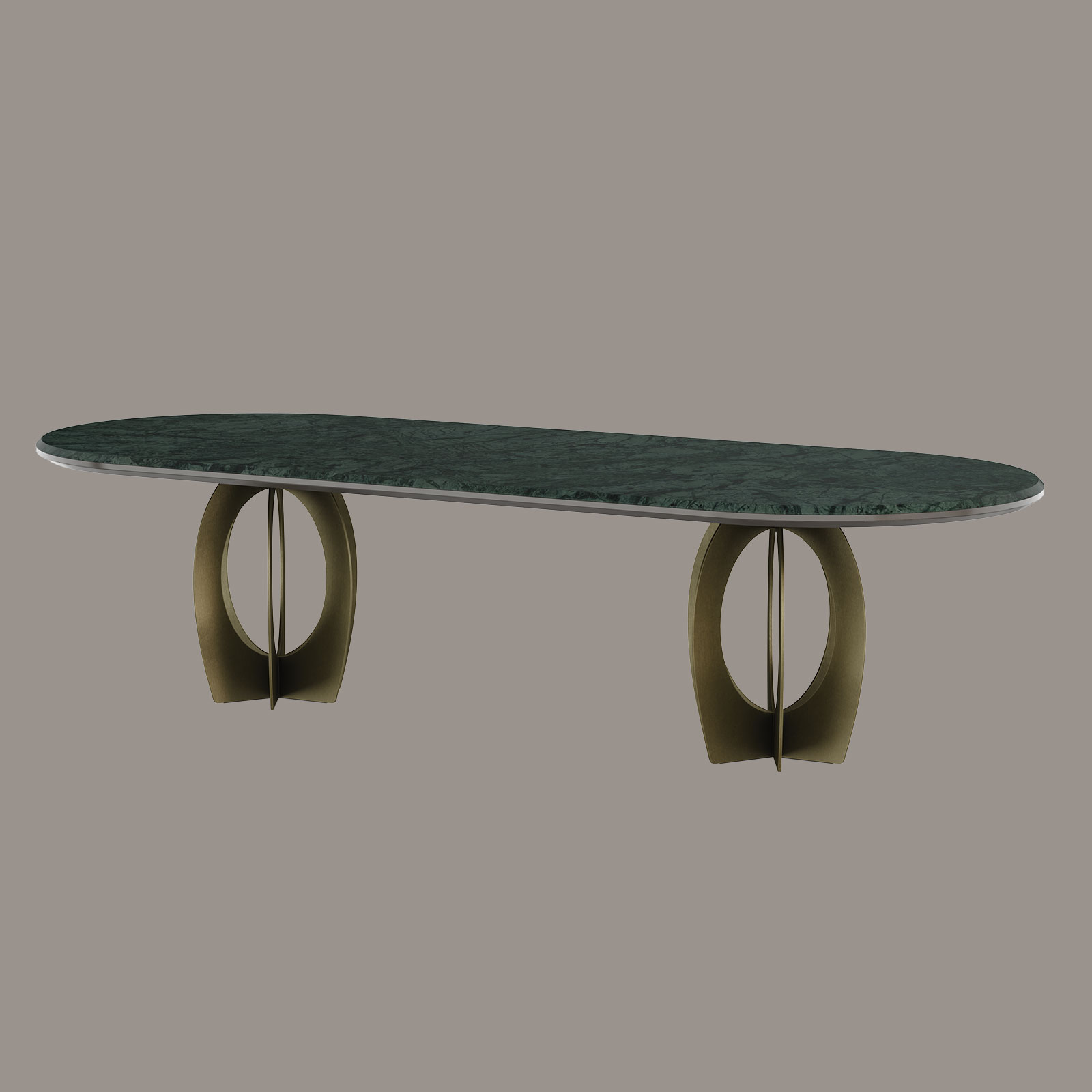 Boulder Oval Dining Table Boulder Oval Dining Table dark version