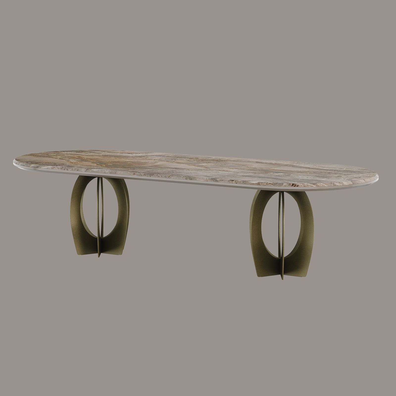 Boulder Oval Dining Table