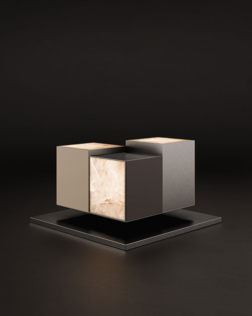Hudson SideTable by Porus Studio