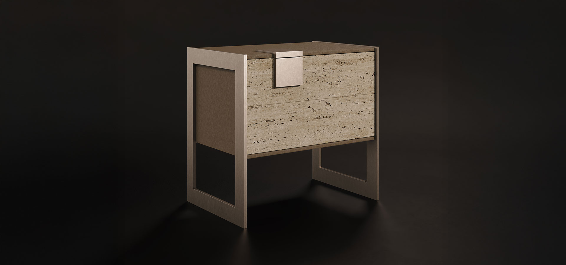 Coloma Nightstand by Porus Studio Coloma Nightstand by Porus Studio