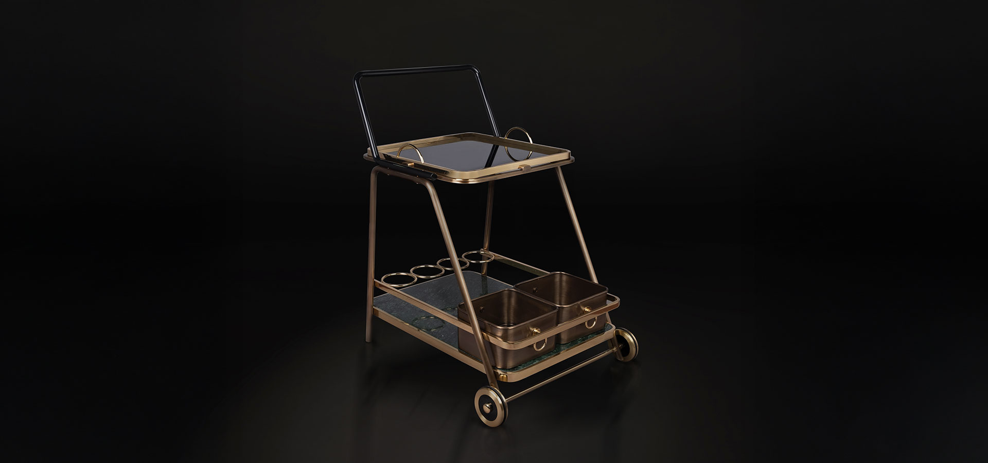 Decatur Bar Cart