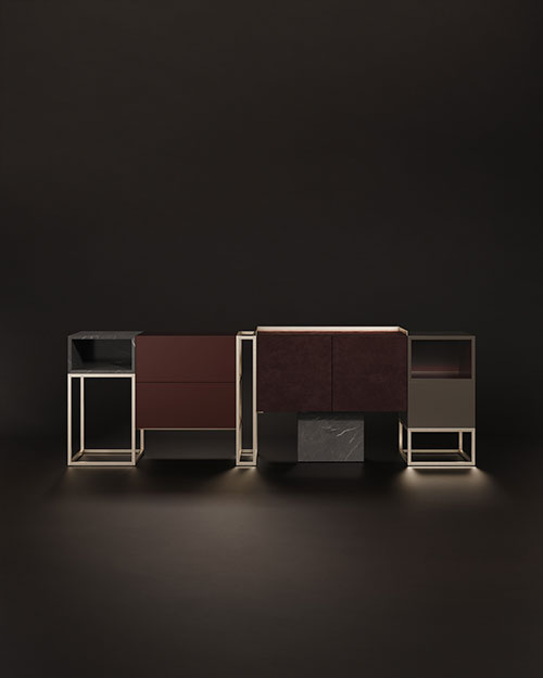 Detroit Sideboard by Porus Studio