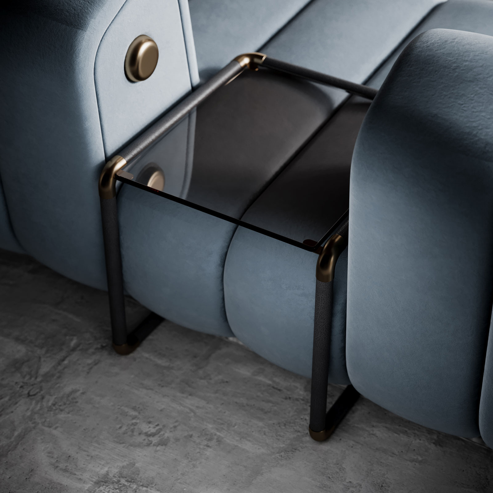 Dickson Side Table in sofa set Dickson Side Table in sofa set