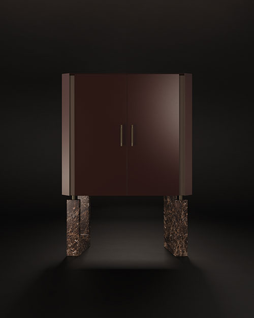 Lincoln Drink Cabinet by Porus Studio