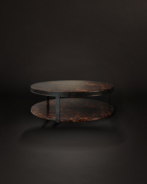 Monticello Center Table by Porus Studio
