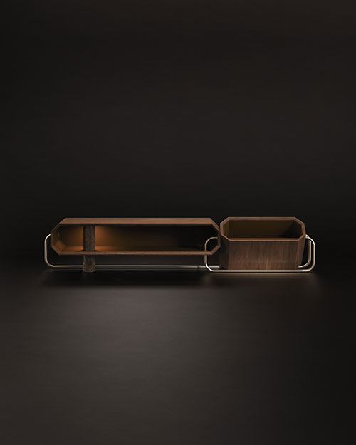 Orleans TV Unit by Porus Studio