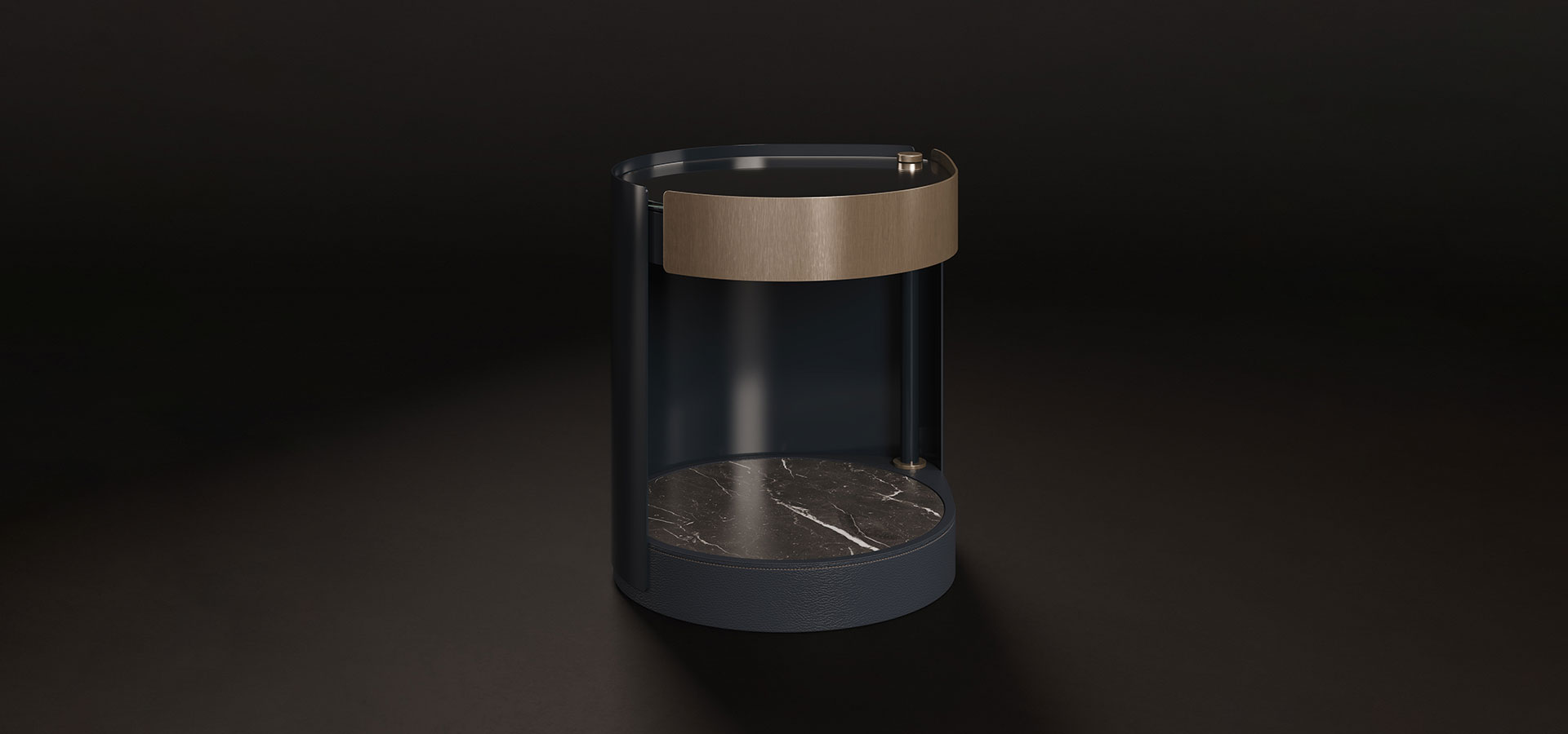 Rockefeller Bedside Table