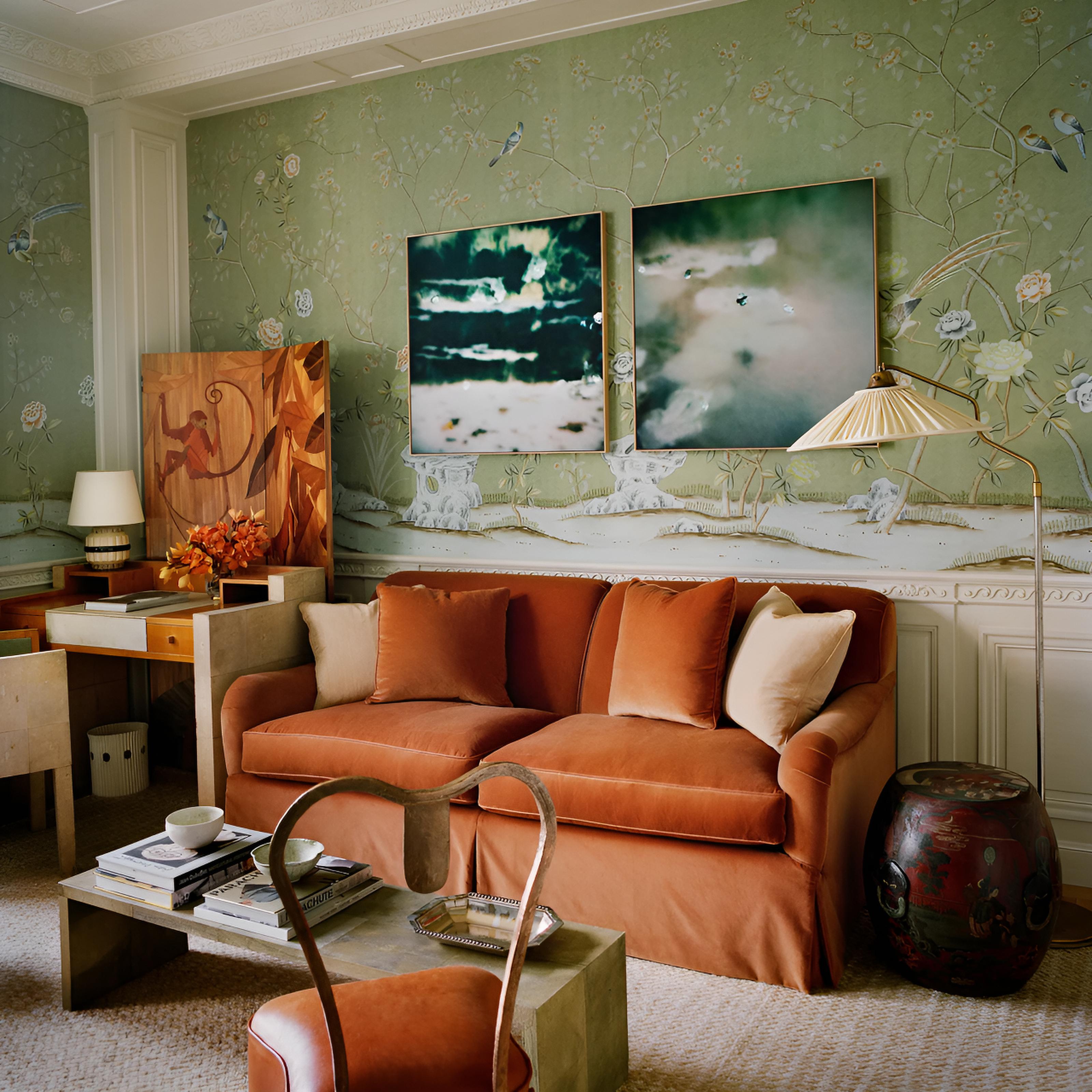 AD100 Interior Designers: A bedroom in a Manhattan apartment by Atelier AM. Photo: Francois Halard